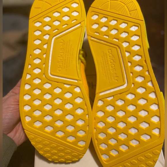 Adidas Pharrell NMD Hu - Yellow - Picture 2 of 13